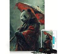 Le Panda Mystérieux Puzzle de 1000 pièces pour Adultes pour renforcer Les Liens, se Souvenir, Passer Un Moment de sérénité et Profiter d'une qualité exceptionnelle 50x75cm