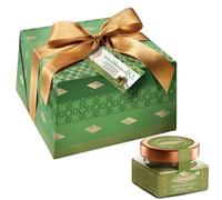 Le Panettone du Chevalier Condorelli | Panettne Marguerite | Avec Pot de Crème Spalmable à la Pistache | Panettone avec Canditi |