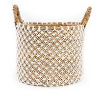 Le Panier en Macramé à Couture Croisée - L Bazar Bizar