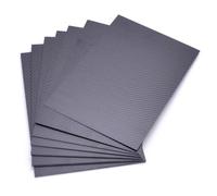 le panneau de plat carbone 200mm x 300mm couvre composé élevé | Le panneau de plaque de carbone de 200 mm x 300 mm couvre le panneau de fibres composites à haute dureté matérielle