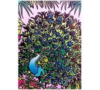 Le Paon - Tableau A COLORIER