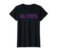 Le Pape Léon XIV de Chicago a Choisi Le Cardinal Robert Prevost Da Pope T-Shirt Graphique avec Valeur, Femme, Noir, XS