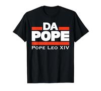 Le Pape Léon XIV de Chicago a Choisi Le Cardinal Robert Prevost Da Pope T-Shirt Graphique avec Valeur, Homme, Noir, L