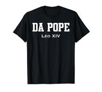 Le Pape Léon XIV de Chicago a Choisi Le Cardinal Robert Prevost Da Pope T-Shirt Graphique avec Valeur, Homme, Noir, L