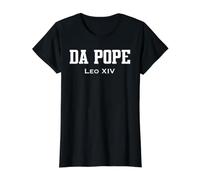 Le Pape Léon XIV de Chicago a Choisi Le Cardinal Robert Prevost Da Pope T-Shirt Graphique avec Valeur, Femme, Noir, XL