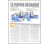 Le Papier déchaîné n°1 - Un livre, cent personnes ? - Association pour l'écologie du livre - Rue De L'echiquier - broché - Revue
