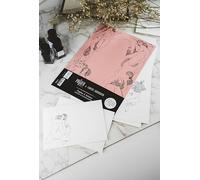 Le Papier fait de la résistance x Papier à lettres Louise Bourgoin: Papier à lettres militant et écoresponsable : 20 feuillets, 10 enveloppes et un support ligné