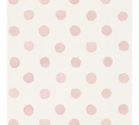 Le Papier Peint Dotty Doux Pastel Rose / Blanc 252019