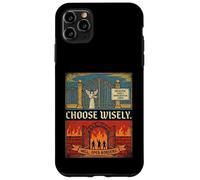 Le Paradis a Un Mur et Une Immigration stricte, Choisissez Wisely Funny Coque pour iPhone 11 Pro Max