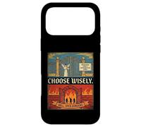 Le Paradis a Un Mur et Une Immigration stricte, Choisissez Wisely Funny Coque pour iPhone 17 Pro Max