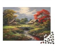 Le Paradis Casse-tête 1000 Pièces avec Découpe De Précision, Jeu De Puzzle Premium Puzzle De Développement Cognitif pour Une Activité Intergénérationnelle, Passion Naturel Et Faune 70x50cm/1000pcs
