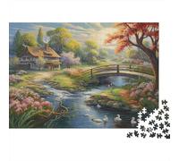 Le Paradis Casse-tête 1000 Pièces avec Emboîtement Parfait, Grand Puzzle Puzzle De Détente pour La Décoration Murale DIY, Secret Santa Original 52x38cm/1000pcs