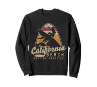 Le Paradis du Surf sur la Plage en Californie, Los Angeles Surf Co Sweatshirt