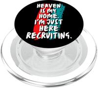 Le Paradis est ma Maison Je suis Juste là pour recruter de la Foi chrétienne PopSockets PopGrip pour MagSafe