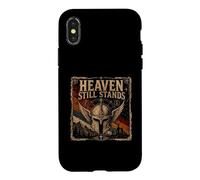 Le Paradis est Toujours Debout, Christian Knight Armor Faith Coque pour iPhone X/XS