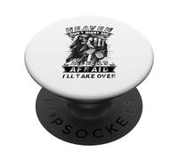 Le Paradis ne Veut Pas de Moi et l'enfer a Peur Que Je prenne Le contrôle de B PopSockets PopGrip Adhésif