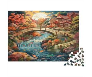 Le Paradis Puzzle 1000 Pièces avec Clic Parfait, Ensemble De Casse-tête en Puzzle Puzzle De Développement Cognitif pour Une Activité Intergénérationnelle, Passion Naturel Et Faune 38x26cm/1000pcs