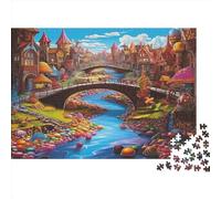 Le Paradis Puzzle Adulte 1000 Pièces Artisanat Cadeau Famille Puzzle Classique 3D Puzzles Cadeau Unique DécoSourision Intérieure 1000pcs (75x50cm)