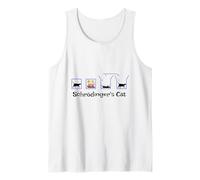 Le paradoxe de la Superposition quantique du Design des Chats de Schrödinger Débardeur