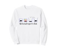 Le paradoxe de la Superposition quantique du Design des Chats de Schrödinger Sweatshirt