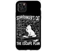 Le paradoxe quantique du Plan d'évasion du Chat de Schrödinger Coque pour iPhone 11 Pro Max