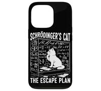 Le paradoxe quantique du Plan d'évasion du Chat de Schrödinger Coque pour iPhone 13 Pro