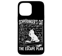Le paradoxe quantique du Plan d'évasion du Chat de Schrödinger Coque pour iPhone 13 Pro Max