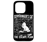 Le paradoxe quantique du Plan d'évasion du Chat de Schrödinger Coque pour iPhone 15 Pro