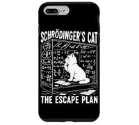 Le paradoxe quantique du Plan d'évasion du Chat de Schrödinger Coque pour iPhone 7 Plus/8 Plus