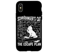 Le paradoxe quantique du Plan d'évasion du Chat de Schrödinger Coque pour iPhone X/XS