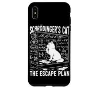 Le paradoxe quantique du Plan d'évasion du Chat de Schrödinger Coque pour iPhone XS Max