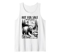 Le Parc National de l'ours Vintage n'est Pas à Vendre Débardeur