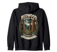 Le Parc National de Redwood, en Californie, Embrasse l'emblème des géants Sweat à Capuche