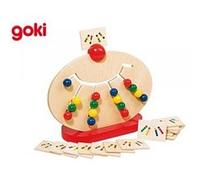 Goki Formes à trier et à empiler 2041817 – Tableau de tri ovale couleurs