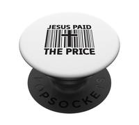 Le Pardon Total de Jésus a payé Tout l'histoire de la Bible PopSockets PopGrip Adhésif