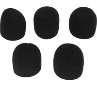Le pare-vent du microphone empêche la pulvérisation d'une couverture de microphone en éponge douce et inodore pour l'ordinateur de poche 5pcs