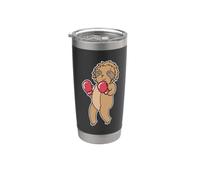Le paresseux fait de la boxe Gobelet isotherme en acier inoxydable double paroi