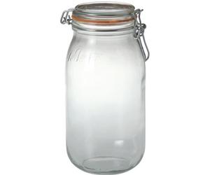 LE PARFAIT 1978001 Lot de 6 bocaux en verre - 2L - D 85