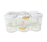 Le Parfait Lot de 6 confituriers en verre 1978009 – 385 g – Transparent