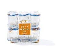 Le Parfait 1978019.0 Lot de 12 Confituriers Verre Transparent 24,0 x 16,0 x 23,0 cm