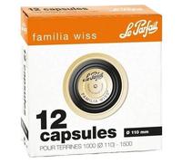 LE PARFAIT 1978024 Etui 12 capsules - D 110 Familia - Inox