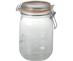 LE PARFAIT 6585002 Lot de 6 bocaux en verre - 0,75L - D 85 - Transparent
