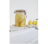 LE PARFAIT 6585003 Lot de 6 bocaux en verre - 1L - D 85 - Transparent