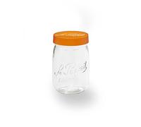 Le Parfait 6585015 Bocal à Conserve Verre 10,19 x 10,19 x 16,8 cm 1 L Transparent