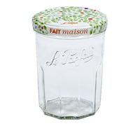 Le Parfait Lot de 6 confituriers en verre 1978009 – 385 g – Transparent