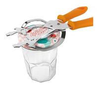 Ouvre bocal en forme de pince - - Orange - Métal