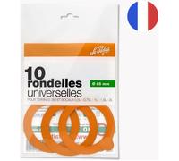 Le Parfait, Sachet de 10 Rondelles Universelles pour Bocal diamètre 85 mm | Rondelles Caoutchouc Vendu par Sachet de 10 Joints