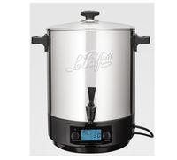 Stérilisateur de bocaux électrique cuve inox avec robinet 23l 2500w 41231B2