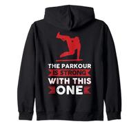 Le Parkour est solide avec celui-ci Sweat à Capuche