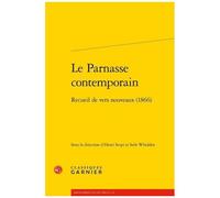 Le Parnasse Contemporain - Recueil De Vers Nouveaux (1866)